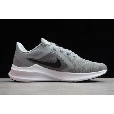 Nike Erkek Downshifter 10 Particle Gri / Siyah Koşu Ayakkabısı Türkiye - 08600UPO